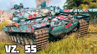 Vz. 55 WoT – 4Kills, 11,9K Damage