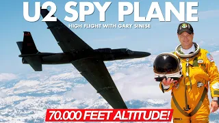 High Flight | U2 Spy Plane Dragon Lady | Cockpit View At 70,000 Feet | With Gary Sinise