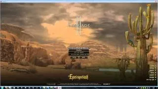 Lineage II Epeisodion Login Screen