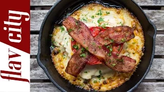 Kentucky Hot Brown Sandwich - FlavCity with Bobby