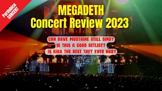 MEGADETH Live Concert Review 2023 (FAIL OR FUN?) Pardubice