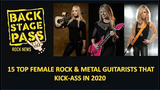 15 TOP FEMALE ROCK & METAL GUITARISTS THAT KICK-ASS IN 2020