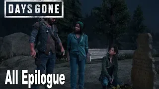 Days Gone - All Epilogue Cutscenes *Spoilers* [HD 1080P]