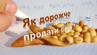 Як дорожче продати сою?