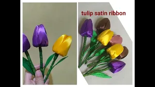 How to Make Tulip Satin Ribbon | DIY