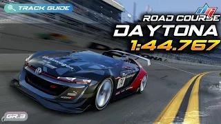 Gran Turismo 7 | Daytona Road Course Track Guide | VW GT VGT Gr.3