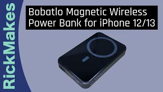 Bobatlo Magnetic Wireless Power Bank for iPhone 12/13