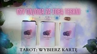 ❤️‍🔥⚡💌 CZY ON/ONA ZA TOBĄ TĘSKNI | TAROT #wybierzkarte #pickacard ‼️