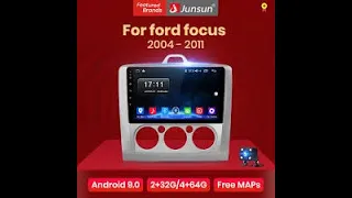 Junsun V1 2Gb+32Gb Androidos Fejegység Ford Focus Mk2,áttekintés, beépítés, tapasztalatok 1 hét után