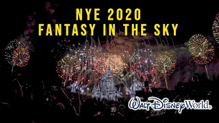 2020 New Year's Eve Fireworks Walt Disney World Magic Kingdom 11 50 pm Show December 31, 2019