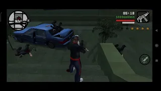 Raid on the Police station in GTA SA and becoming 6 star ⭐ wanted