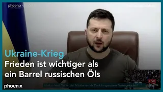 Rede des ukrainischen Präsidenten Selenskyj vor dem belgischen Parlament