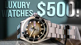 Top 5 Excellent Luxury Watch Under $500