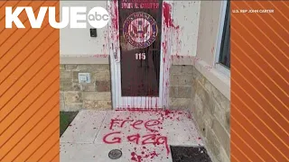 'Free Gaza': U.S. Congressman's office vandalized in Central Texas