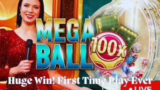 Mega Ball || First time ever played for Huge Win 🔥