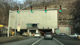 Driving Into Downtown Pittsburgh