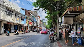 【4K】 Bangkok Trip Walk around Sathorn Soi Saint Louis 3 Thailand Walking Tour