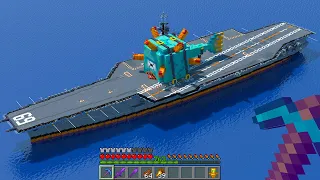 I Built a Massive Aircraft Carrier in Minecraft