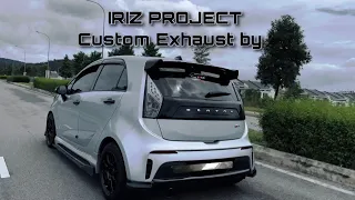 PROTON IRIZ PALING LAWA? | Owner setup ekzos dengan Lepak Exhaust ‼️