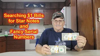 Searching $1 Bills for Star Notes and Fancy Serial Numbers Errors