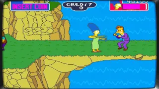 The Simpsons Arcade longplay. Marge