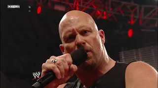 Stone Cold Returns To WWE Raw 07.03.2011