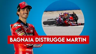 BAGNAIA DISTRUGGE mentalmente MARTIN ma Marquez è PAZZESCO!