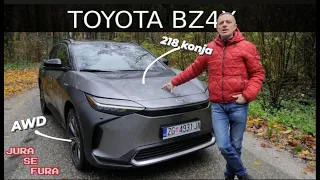 Odličan ovjes i pogon, ali skuplji cijenom - Toyota BZ4X - Jura se fura