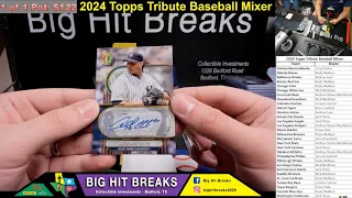 2024 Topps Tribute Baseball Mixer - Hall of Fame Tribute Autos