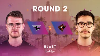 BLAST Pro Series Los Angeles 2019 - Front Row - Round 2 - FaZe Clan Vs. Renegades