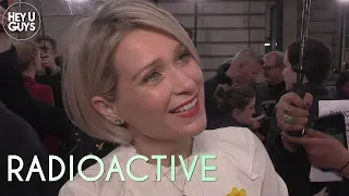 Sian Brooke on working with the wonderful Rosamund Pike in Radioactive - Premiere Interview