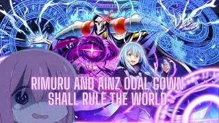 I'm shivered! Rimuru and Ainz Ooal Gown shall rule the world. (SLIME IM X OVERLORD) Full story