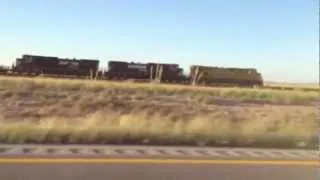 Fast Train at over 60MPH!