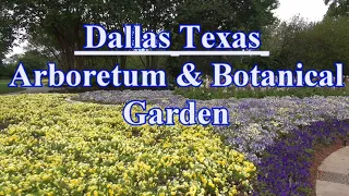 【4K】Dallas Arboretum and Botanical Garden, Texas
