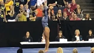 Kyla Ross (UCLA) Vault 2019 NCAA Championships Semifinal One 9.95