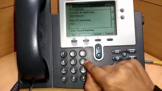 How to Change IP OF CISCO 7942g phone | IP Address | Cisco | Network Configuration