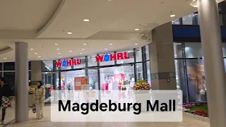 Exploring Germany, Train Travel Magdeburg [4k]  Germany Mall tour #travel #explore#viralvideo