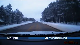 Сотрудники ОГАИ Калинковичского РОВД дважды спасли от беды нетрезвых пешеходов