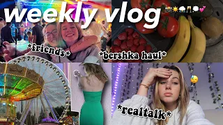 *realistischer* weekly VLOG😓 | realtalk, bershka haul, friends & uni Bewerbung🤍🌷