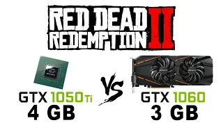 GTX 1050 Ti vs GTX 1060 3 Gb in Red Dead Redemption 2 | RDR 2 | GTX 1050 Ti vs GTX 1063
