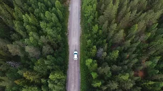 Norrland aerial - Cinematic drone footage from Northern Sweden
