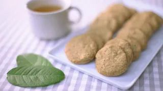 《素是這樣甜》：純素檸檬葉合桃曲奇 食譜教學 Vegan Lemon Leaf & Walnut Cookies Recipe