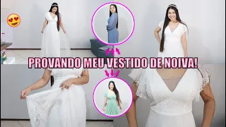 MEU VESTIDO DE NOIVA CHEGOU!| EVER PRETTY| Juliane Jocoski