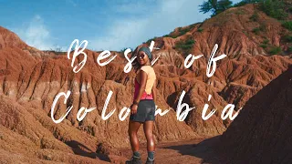 Bests of Colombia - 3 months in 3 minutes travel video