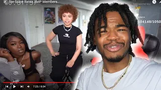 SHE GAVE HIM A 6/10!! | Reacting To Ice Spice Rating The AMP Members