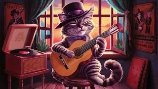 【Relaxing Classic Guitar】Twilight #cat #relax #classicguitar #music