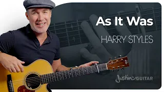As It Was by Harry Styles | Easy Guitar Lesson