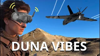 4K FPV fixed wing relax explore Duna