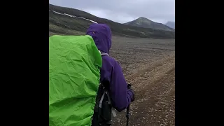 Laugavegur Trail During the Iceland Summer