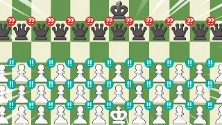 30 PAWNS VS 10 QUEENS | Chess Memes #49